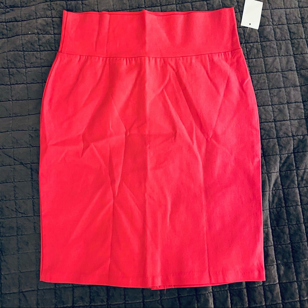 Charlotte Russe Stretch knee length pencil skirt